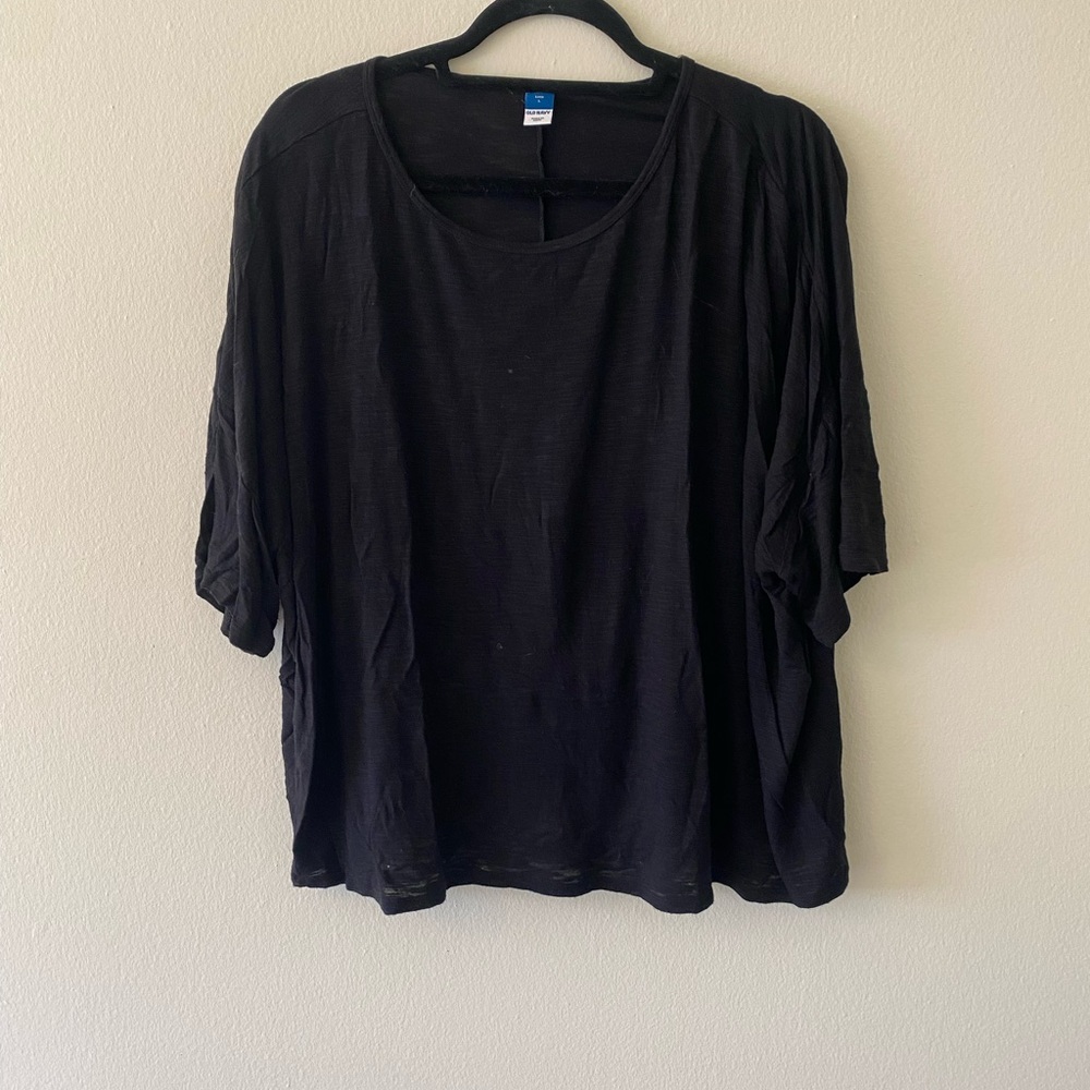 Black Oversized T-Shirt
